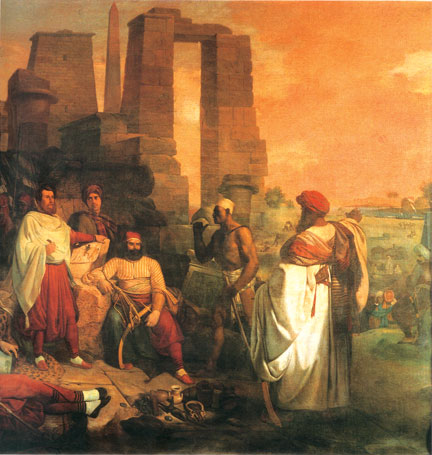 L'expédition franc0-toscane en Égypt, de Guiseppe Angelelli